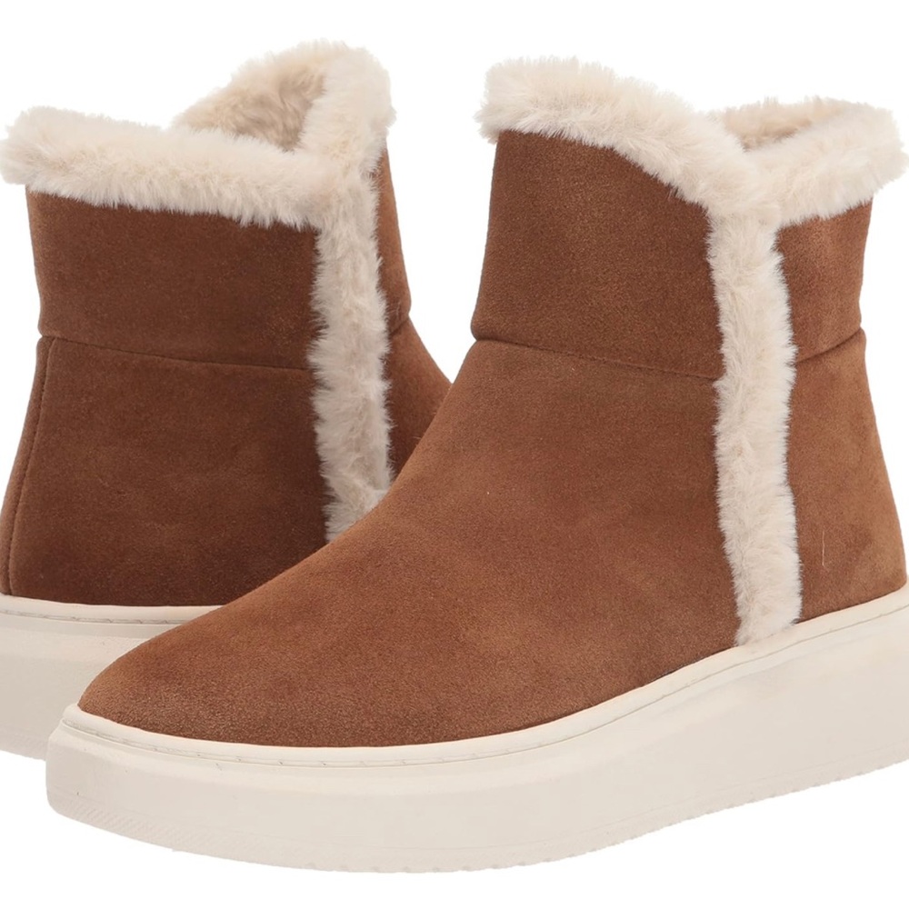 Brand new with box Marc Fisher Suede Round Toe Ankle Boots